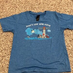 Initial Attraction Peggy’s Cove Nova Scotia Tee – Size 6 – Lightweight